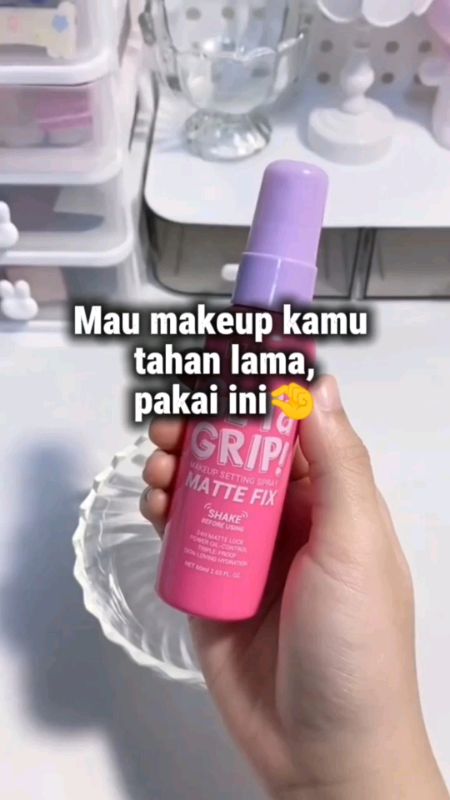 Rahasia makeup tahan lama #SpillRacunShopee #RacunShopee #dazzlemesettingspray #dazzlemegetagrip #dazzlemespray