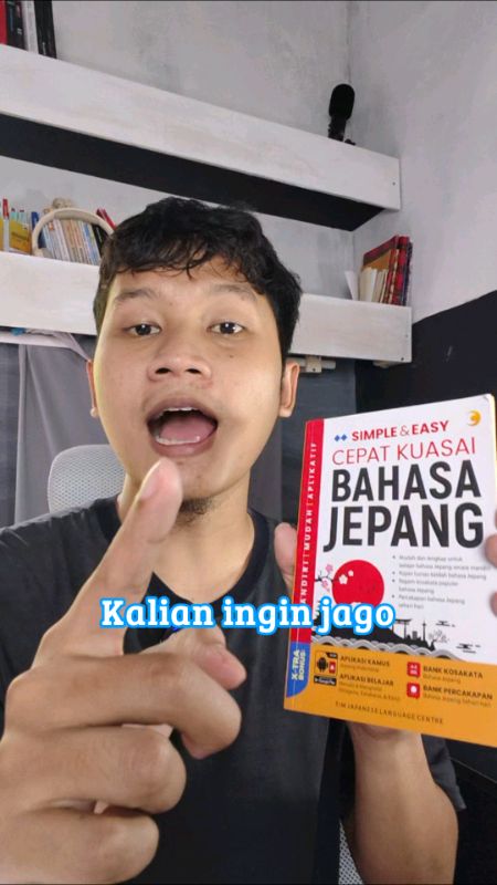 Buku Untuk Belajar Bahasa Jepang Dari dasar #bukubahasajepang #RacunShopee #SpillBawaBerkah #ShopeeCOD #DiskonRacunShopee #PromoNonStop