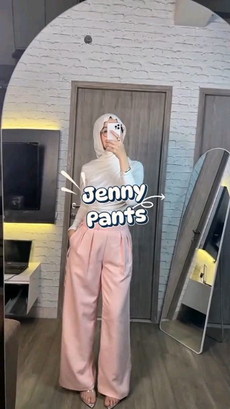 Jenny Pants Culottes #jennypants #OOTDFashionShopee #celanawanita #outfitideas #SpillRacunShopee #SpillBawaBerkah #ShopeeLook #ShopeeCOD