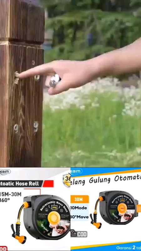 reaim selang air gulung otomatis #bismillahfypシ #RacunShopee #shopeevideo