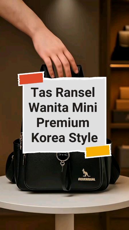 Tas Ransel Wanita Mini Korea Style #taswanita #TermurahDiShopee #RacunShopeeCheck #GakNyeselBeliIni #SpillRacunShoopee #ShopeeCOD