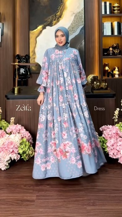 Zelfa Dress Rayon by Dumma.Id
