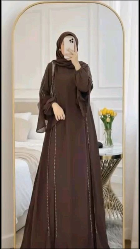 ABAYA TURKEY WANITA#abayawanita #gamislebaran #abayaturkey #abayakekinian