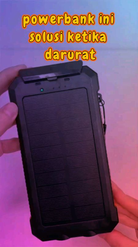 powerbank ini wajib da dirumah untuk jaga jaga#powerbankdarurat #powerbankoutdoor #powerbanktenagasurya #batreihabis #shopeevideo #fyp