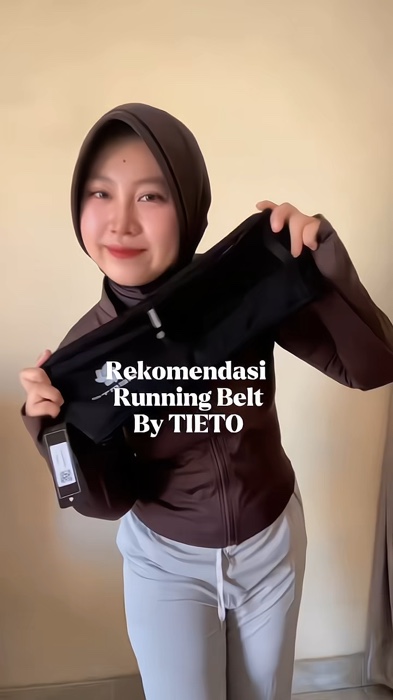 Yang suka joging sangat rekomendasi #runningbelt #TientoRunning