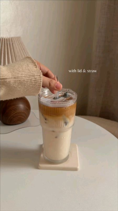 gelas kaca aesthetic ✨#ViralDiShopeeVideo#GakNyeselBeliIni#RacunShopee#RacunShopeeCheck#gelaskacamurah#gelaskacaaesthetic #gelaskacasedotan