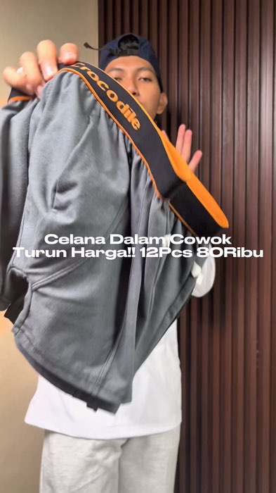 TURUN HARGA!! 12Pcs cuma 80Ribuan #celanadalampria #celanadalammurah #celanadalamcowok #ViralDiShopeeVideo #ShopeeCOD #ShopeeLook #ShopeeFashionHaul