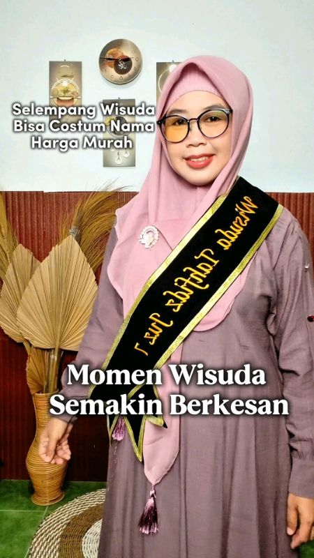 #SpillBawaBerkah #fyp #tempatbelanjamurah #selempangwisuda #selempangwisudabordir #selempangwisudamurah #selempangwisudacustom #selempangwisudabludru