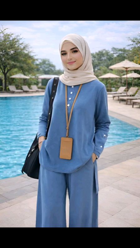 Inara Oneset Tunik/ knit premium/ setelan celana premium#Rekomondasibajuperempuan #ShopeeCOD #RacunShopee #nyaman #elegan #ramadhan