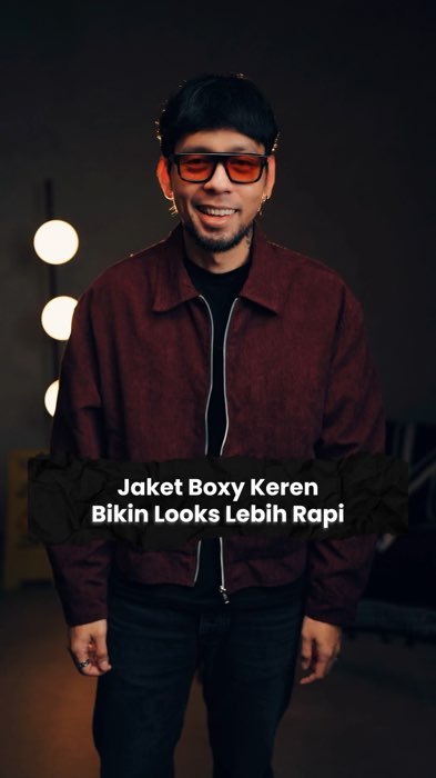 Workjacket boxyfit keren bikin lo tampil clean look #workjacket #jacket #jaket #mensfashion #menswear