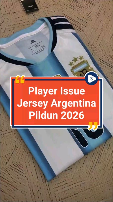 #playerissue #jerseypremium #jerseyargentina2026 #pialadunia2026 #shopeevideo #ShopeeCOD #gratisongkir #SpillRacunShopee #fyp #fypシ