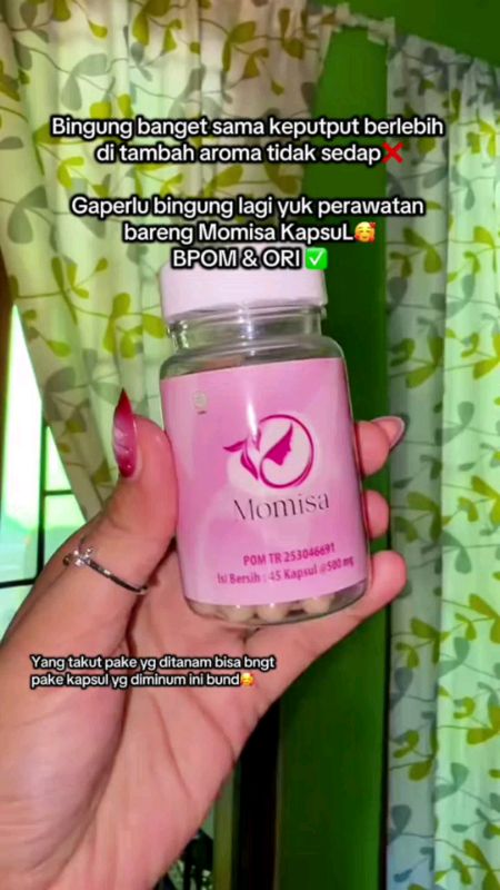 rekomendasi kapsul untuk masalah keputihan #momisa #kapsulmomisa #fyp