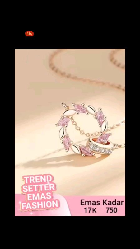 Kalung Keberuntungan Cantik Emas 17K #kalung #kalungwanita #kalungcantik #kalungemas #kalungkekinian #kalungviral