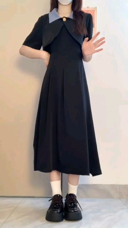 #dress #koreandress #OutfitAlaKorea #koreanstyle #ViralDiShopeeVideo #BeliDiShopeeVideo #RacunShopee #SpillRacunShopee