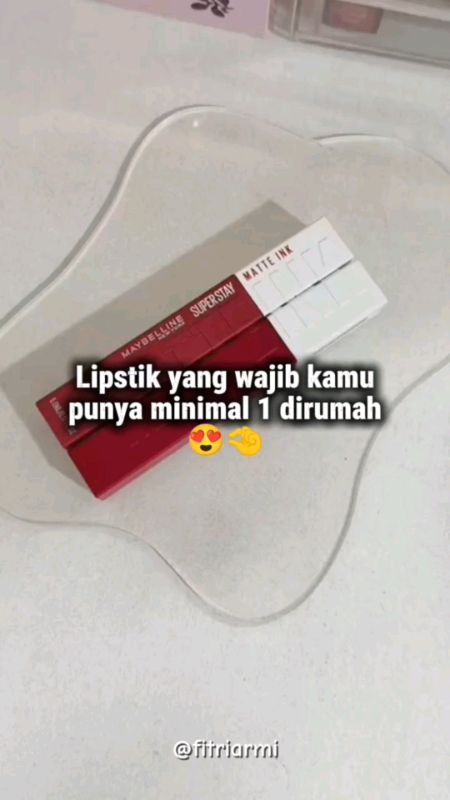 Lipstik matte tahan seharian #SpillRacunShopee #RacunShopee #maybellinesuperstaymatteink #maybellinesuperstay #maybellinematteink #Maybelline