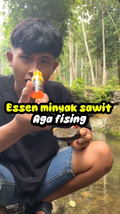 Minyak sawit aga fising Indonesia #essengacor #essenikan #essenikannila #ShopeeCOD #ShopeeCODViralDiShopee #RacunShopee #DiskonRacunShopee