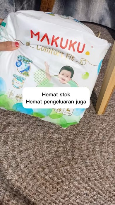 Uang bulanan jadi aman stok bulanan juga jadi aman #popokmakuku #makukuconfortfit #makukuconfortpants #ShopeeCOD #ShopeeLook #shopeevidieo