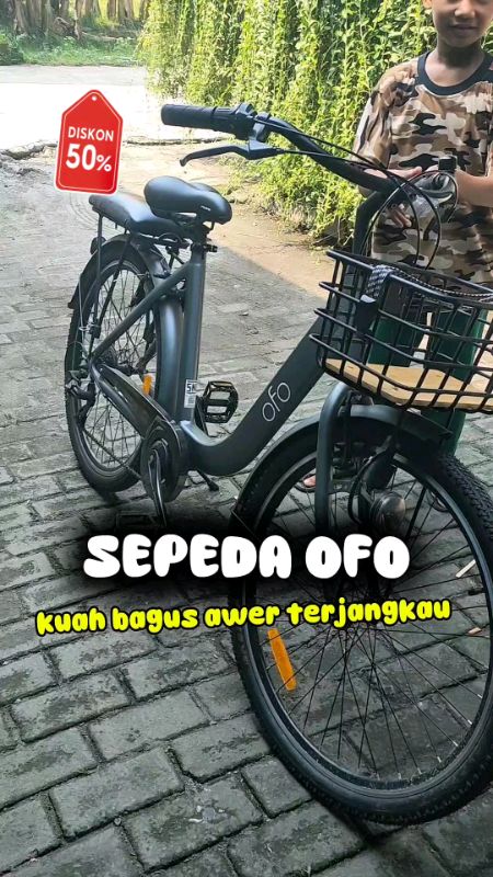 sepeda ofo berkualitas harganya terjangkau 😍 #sepedaofo #sepedamurah #Cashback40Persen  #DiskonRacunShopee #ShopeeCOD