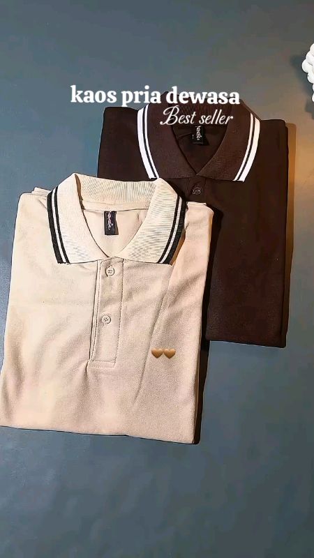 Kaos pria polos, simple tapi bikin look makin clean ✨#kaospriadewasa #kaosmurah #kaospolos #kaospoloshirtlenganpendek#SpillBawaBerkah #RacunShopee