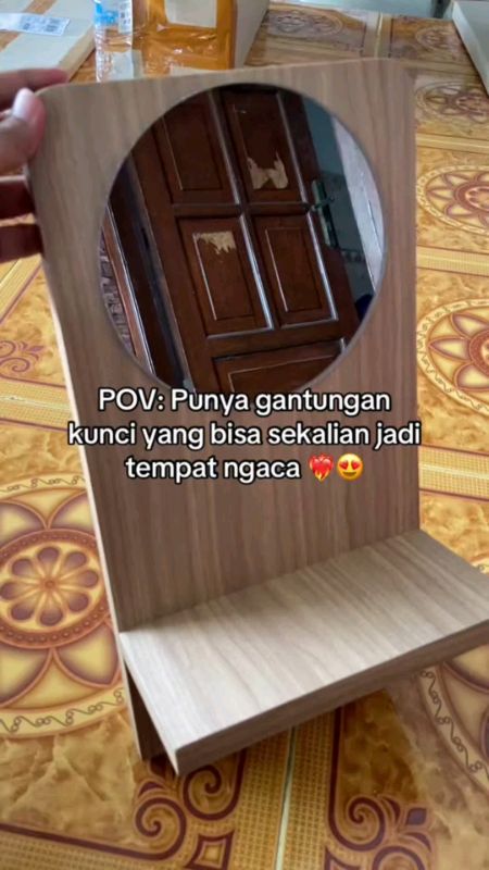 Rak gantungan kunci #aesthetic #gantungankunci #RacunShopee #keranjangorens