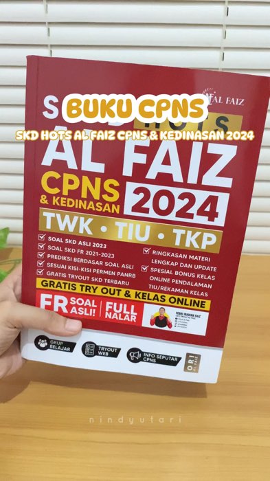 Jangan lupa persiapkan diri biar hasilnya maksimal ✨ #SpillRacunShopee#RacunShopee#Diskon40RB#bukucpns#alfaiz