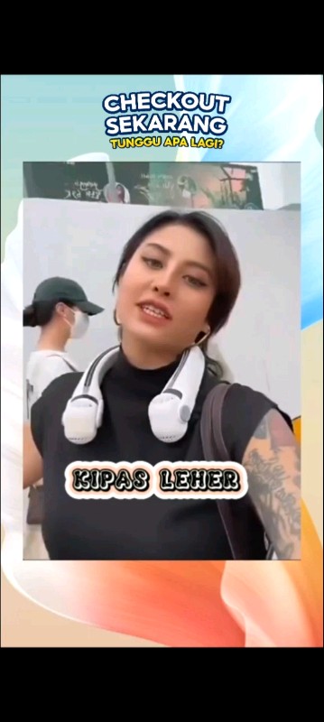 pake kipas leher ini bikin kamu adem seharian #RacunShopee #RacunShopeeCheck #ViralDiShopeeVideo #SpillRacunShopee #kipasleher