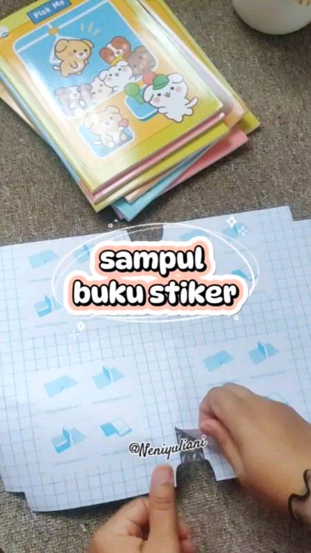 sampul buku stiker#RacunShopee#SpillBawaBerkah#SpillRacunShopee#GaNyeselBeliIni#BadaiTapiBudget#PejuangRupiah#RacunShopeeCheck#DiskonShopeeVideo