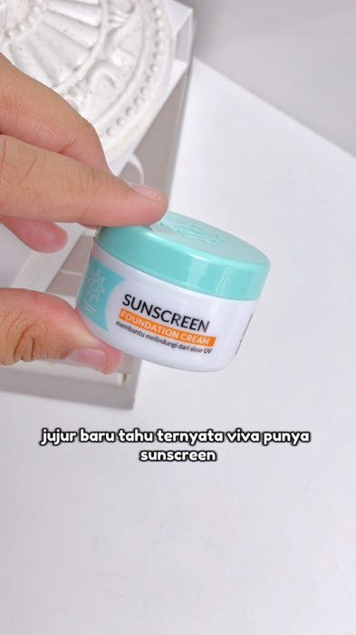 Baru tauu #roadto77beauty #sunscreenviva #vivasunscreenfoundation #vivasunscreen #sunscreenmurah #sunscreenviral #RacunShopee #ViralDiShopeeVideo