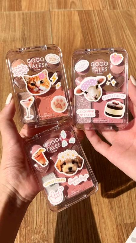 #gogotales #eyeshadow #kbeauty #makeup #blushon #facepalette #fyp #fypシ #DiskonRacunShopee #RacunShopee #murahlebay #valentinemakeup #unik #viral #hot