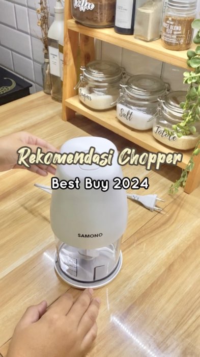 Chopper Samono 500ml #choppermini #chopperminielektrik #choppersamono #shopeevideo #shopeeterkini #RacunShopee #RacunShopeeDekor #shopeeaffliate