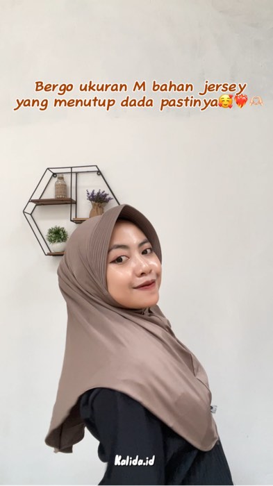 Bergo Sport menutup dada #BergosportsizeM #bergojersey #bergosport #bergohamidah #bergoinstan