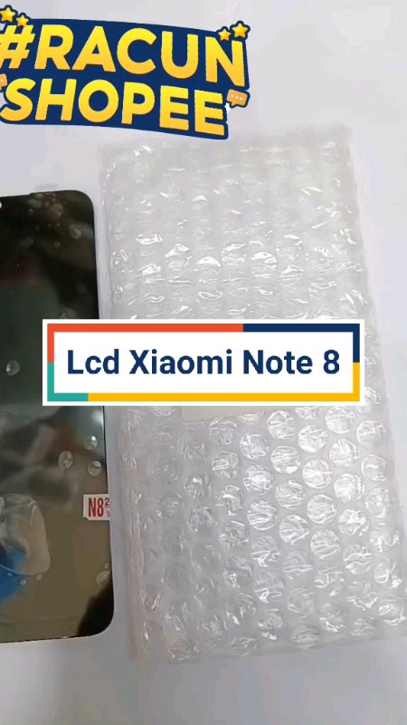 Lcd xiaomi note 8 #lcdxiaomi #lcdhpberkualitas #lcdhpmurah #lcdhp #lcdxiaominote8 #fyp #fypシ #RacunShopee #shopeevideo