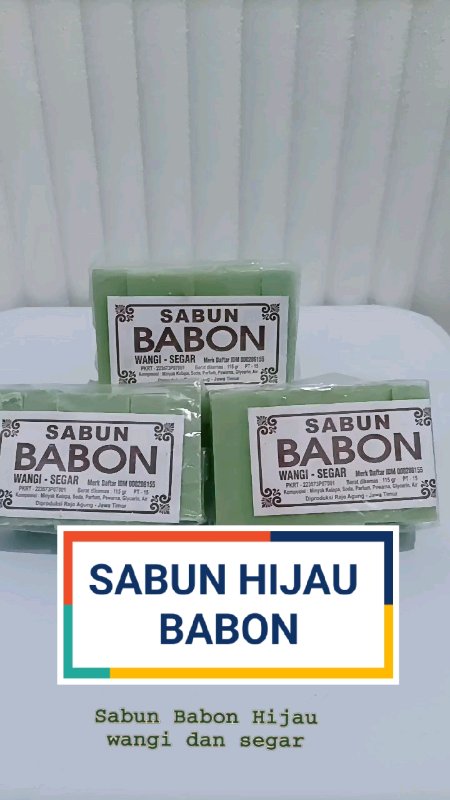 Sabun Babon Hijau #sabunbabon #sabungentong #sabunhijau #sabunbatang #RacunShopee #CODinApa #TipsHematKu #TipsHarianKu #SpillRacunShopee #ViralDiShope