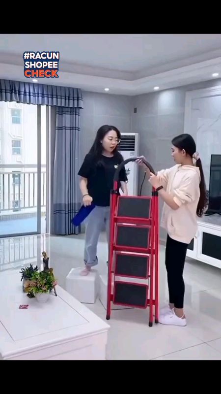Tangga Lipat aluminium #tanggalipatserbaguna #tanggaminimalis