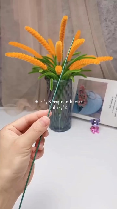 Kerajinan kawat bulu #fyp #kawatbulu #diyproject #diyproject #diytutorial #diy