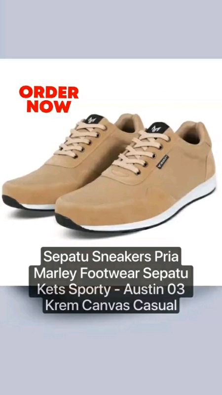 marley sepatu pria casual sporty austin 03 suede #shopeevideo  #sepatu #speatucasual #sporty #austin