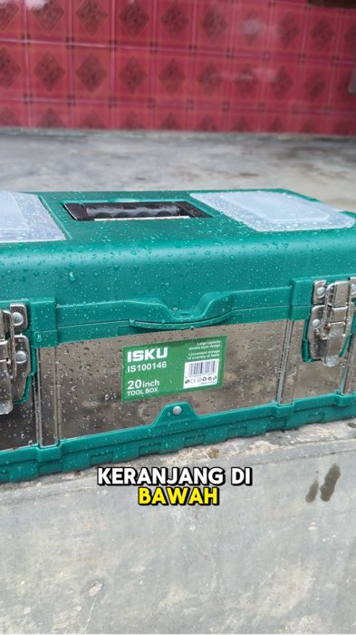 tool box atau kotak penyimpanan. ini tool box isku keren sih #toolbox #toolboxISKU #toolboxperkakas