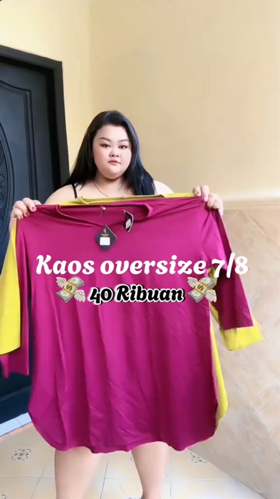 KAOS BIG SIZE 7/8 XXL#bigsizefashion #jangkauanluasdishopeevideo #kaosbigsizejumbold120