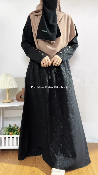 Abaya embos 100 ribuan uk s-xxl ld 100-120  bb 38-87kg #abaya #abayahitam #abayalebaran  #SpillRacunShopee #ViralDiShopeeVide