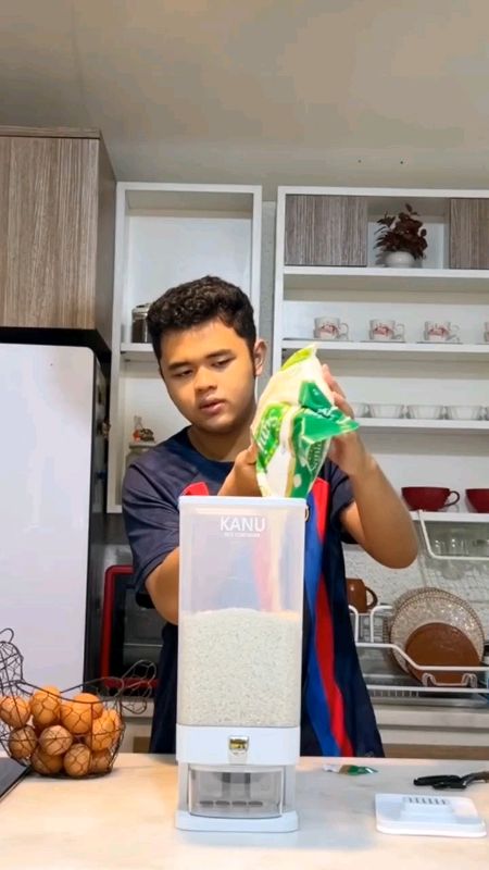 #dispenserberas cantik estetik, muat banyak