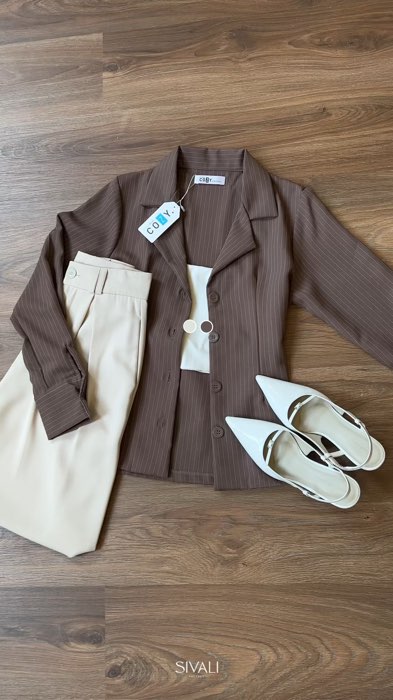 Esme blazer🤎 #SpillRacunShopee #shopeevideo #SpillBawaBerkah #ShopeeLook #OOTDFashionShopee