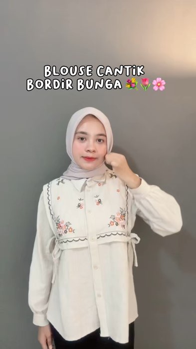 bahan adem dan nyaman 💐 #ShopeeFashionHaul #ShopeeMixnMatch #RacunShopeeCheck #ShopeeLook #SpillRacunShopee #Diskon50Persen #RacunShopee