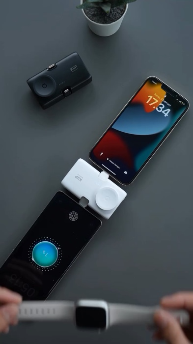 Terbaru powerbank 5000mAh, 20W mendukung pengisian Applewatch. order sekarang 👆🏻#powerbankfastcharging #powerbankmini #portablepowerbank