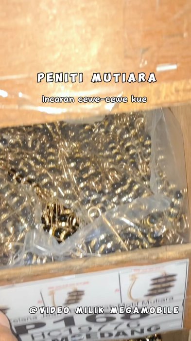 Peniti mutiara cocok untuk Kaka bunda#megamobile #joinlivestreaming #RacunShopee #shopeevideo #diskonshopee #bisacod #gratisongkir #fyp