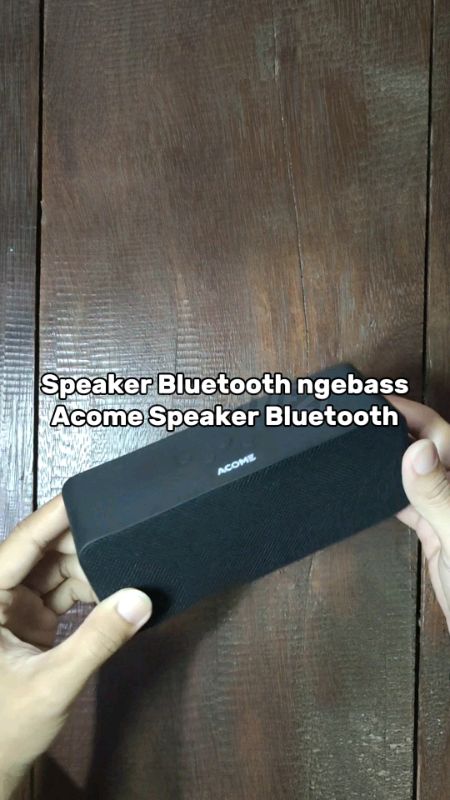 ACOME Super Bass Speaker Bluetooth #RacunShopee #GakNyeselBeliIni #DiskonRacunShopee #acome #speakerbluetooth #speakerbluetoothmurah #speakerbass #fyp