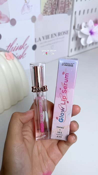 20k udah bisa bikin bibir sehat pink alamii💗🌷😍✨ #glowlipserum #lipserum #lipserumbpom