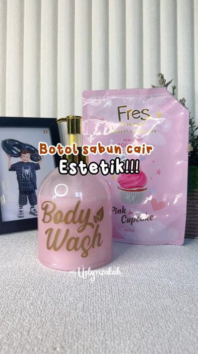 Estetik pol ! #botolsabun #botolsabuncair