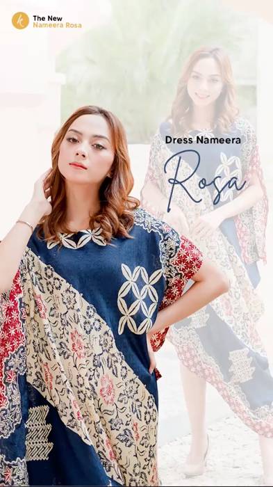 The New😍😍…Dress Nameera Rosa hadir di tanggal dan bukan cantik🥰, 8.8 selalu ada hadiah untuk kamu, Yuk Check Out sekarang juga! #dress #batikmodern