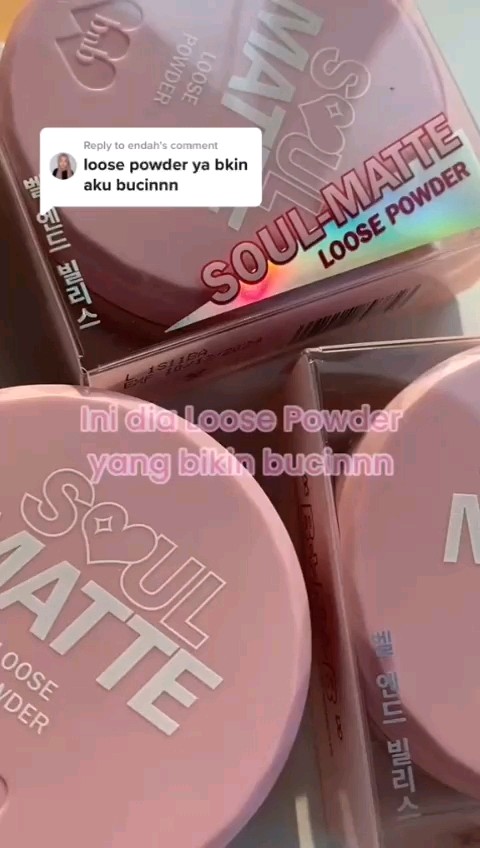 gak heran kenapa bisa bucin dengan Soul-Matte Loose Powder ? #beautyinjoy #barenblissID #barenbliss #kmakeup #loosepowder