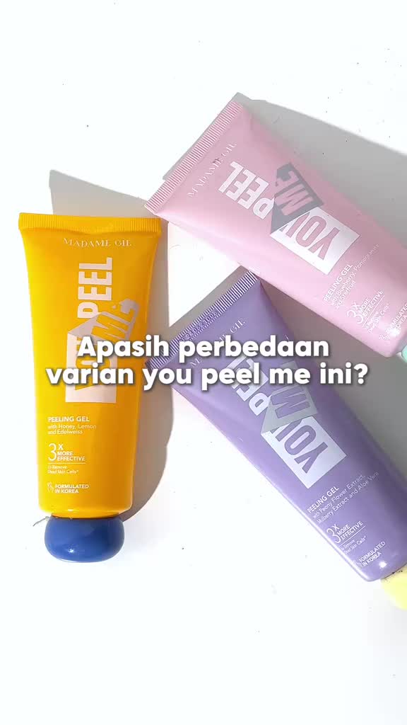 Siapa yang udah coba exfoliasi pakai You Peel Me dari Madame Gie ? Yuk, buruan di checkout #youpeelmemadamgie #RacunShopee #madamegie #youpeelme